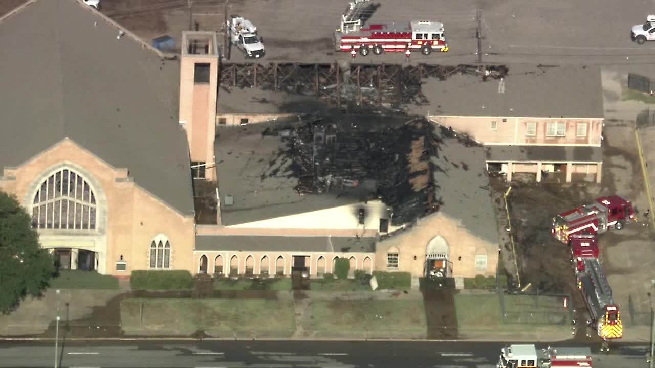Discussions underway for rebuilding historic Dallas church damaged by fire