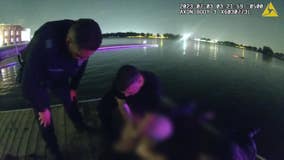 Dallas police officers rescue woman from submerged vehicle: 'It was divine intervention'