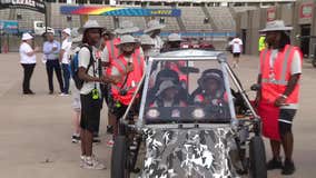 High school students designed and built solar-powered cars for 1,400 mile race to California