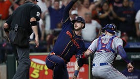 McCormick has 6 RBIs, Díaz hits RBI single in the ninth to give Astros 10-9 win over Rangers