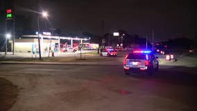 2 injured during exchange of gunfire outside Dallas gas station