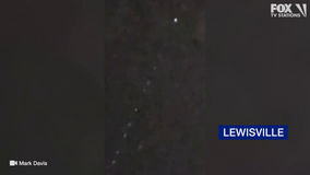 Starlink satellites spotted over North Texas on Wednesday night