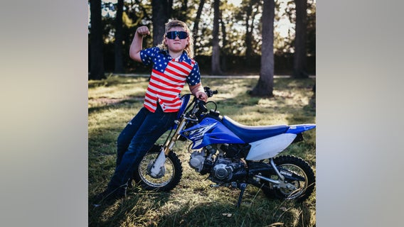 North Texas boy hopes to be named 'Mullet Champ'