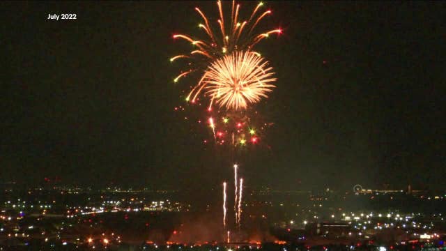 Kaboom Town road closures in Addison