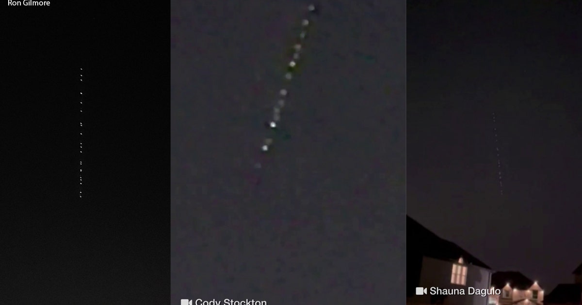 North Texans spotted strange lights in the sky on Thursday night. Here ...