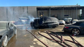Tesla spontaneously catches fire, firefighters tag Elon Musk in social media post