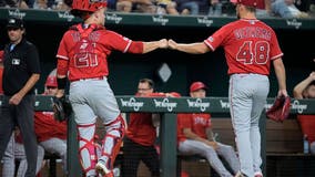 Detmers takes no-hitter into 8th inning, Ohtani hits 42nd homer as Angels beat Rangers 2-0