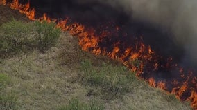 North Texas Wildfires: 1 in Denton County, 2 in Wise County still burning