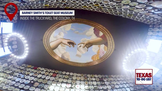 Texas To-Do List: Barney Smith's Toilet Seat Art Museum