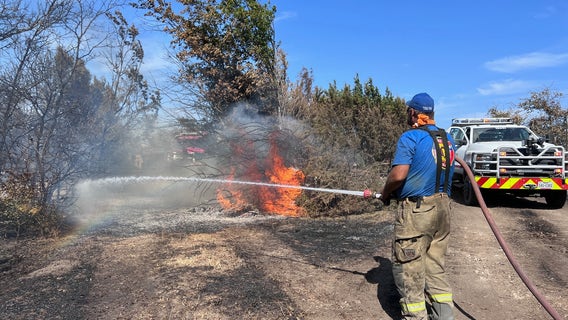 North Texas Wildfires: 5 of 6 local fires now 100% contained