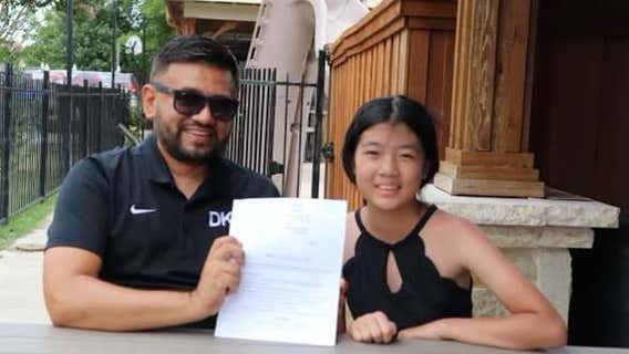 12-year-old girl riding bike killed by truck in Southlake