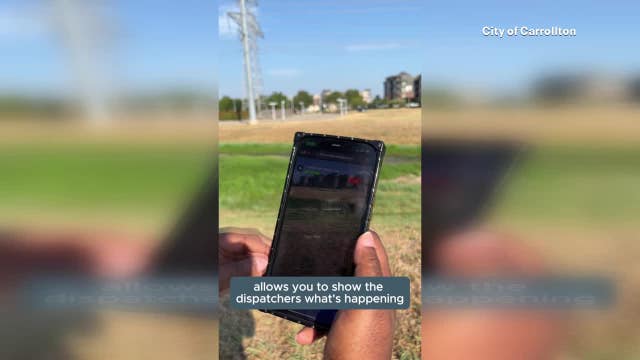 New 911 technology lets some North Texans share video of emergencies