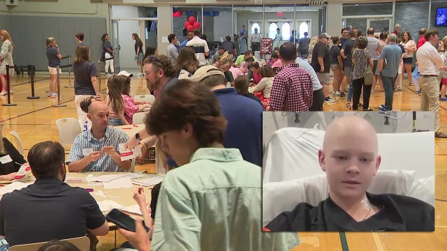 1,200+ North Texans inspired by Dallas teen's story register to donate bone marrow