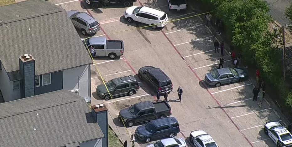 Murder suspect killed by task force officers in Dallas