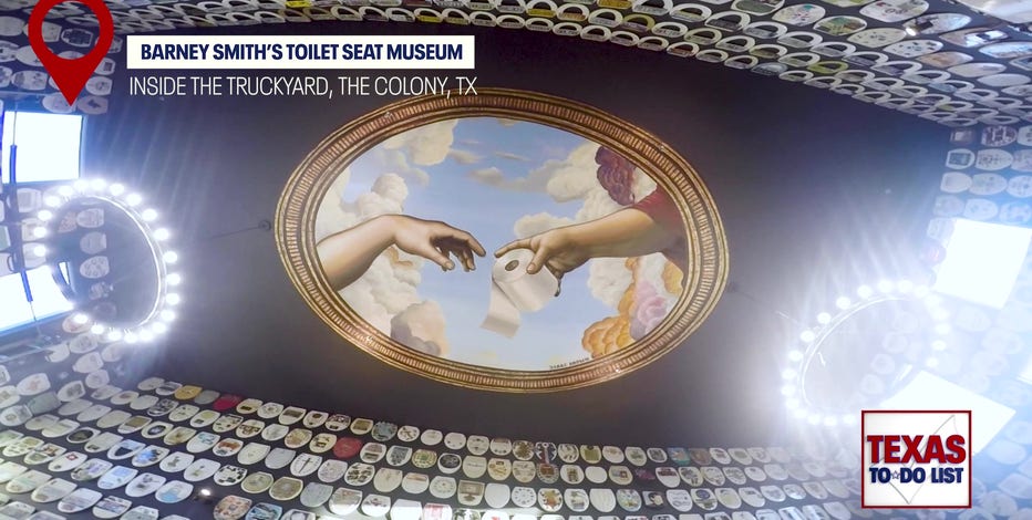 Texas To-Do List: Barney Smith's Toilet Seat Art Museum