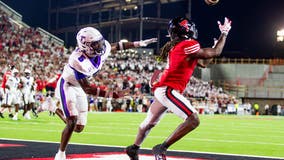 Texas Tech gets 1st win with 41-3 romp over Tarleton St. after early pick-6