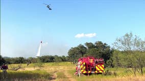 Firefighters battling 3 wildfires in North Texas