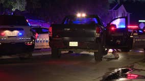 4 Dallas police officers hit by car while investigating unrelated crime