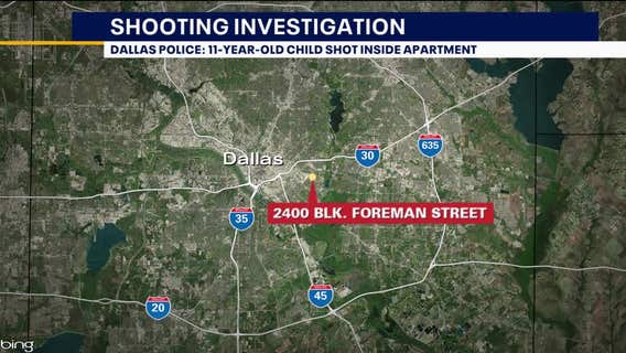 11-year-old shot at South Dallas apartment complex