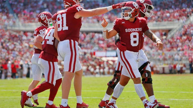 No. 20 Oklahoma tops Arkansas State 73-0