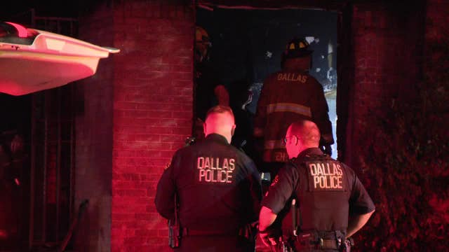 Man found dead in burning South Dallas home