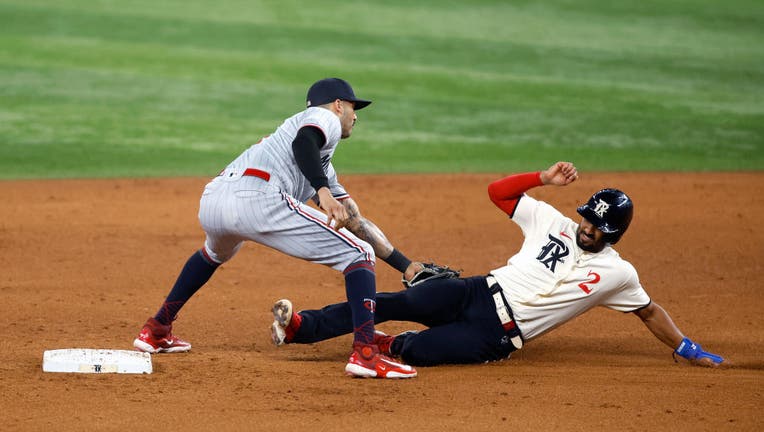 Andrew Stevenson's leaping catch, 09/01/2023