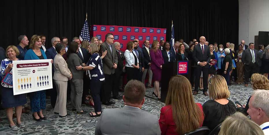 Texas school leaders band together to call for lawmakers to fully fund public education
