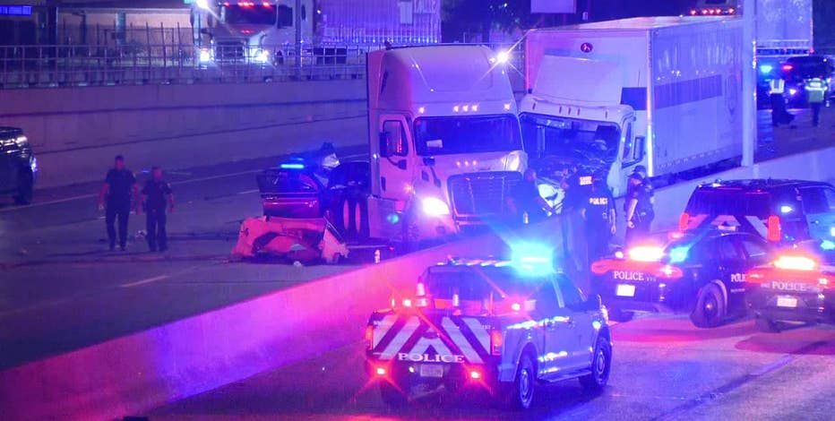 4 killed, 2 critically injured in Fort Worth pile-up crash