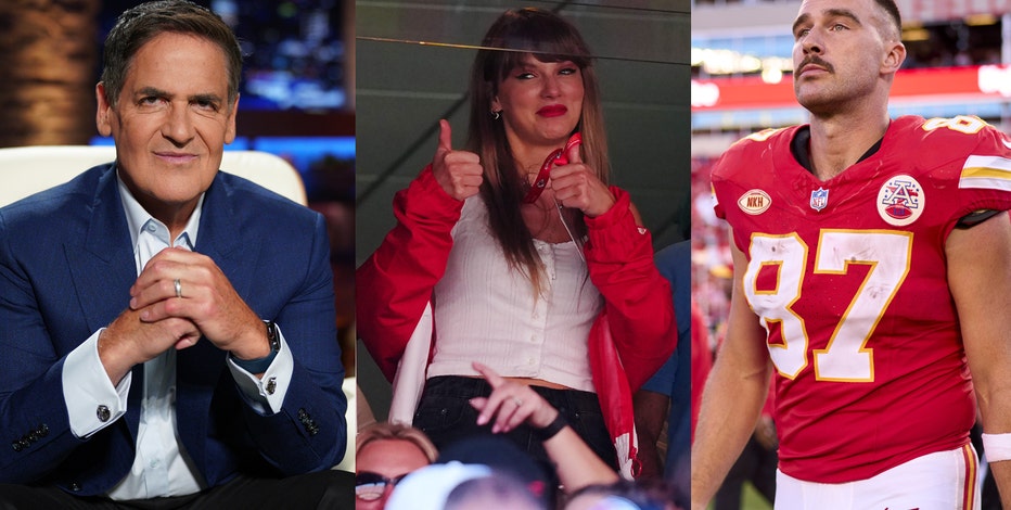 Mark Cuban wants Taylor Swift to date a Mavericks player, Travis Kelce responds
