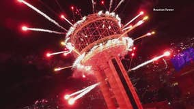 Crews putting final touches on Dallas Reunion Tower New Year's Eve fireworks show