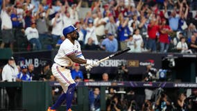 World Series Game 1: Rangers win in 11th inning on walk-off home run by Adolis Garcia