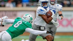 Henigan leads Memphis to wild 45-42 victory over North Texas