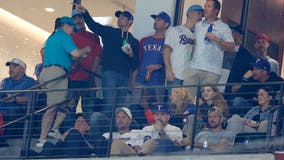 Luka Doncic, Dirk Nowitzki among famous fans to take in World Series Game 2