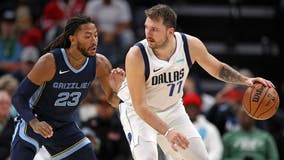 Luka Doncic's 58th career triple-double powers Mavericks past Grizzlies 125-110