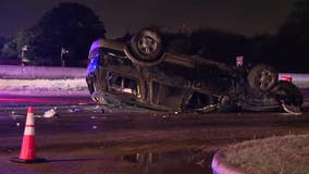 Baby among those critically injured in Fort Worth rollover crash
