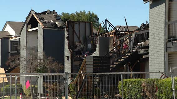 Mesquite apartment fire forces families out of their homes