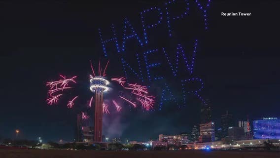 Dallas Reunion Tower fireworks show: Crews prepare for New Year's Eve celebration