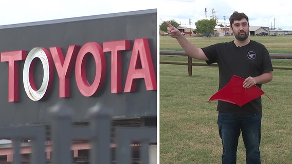 FC Dallas fan hit by 'O' blown off Toyota Stadium sign in storm