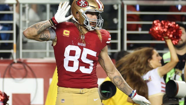 NFL considers $10K fine for George Kittle's 'F--- Dallas' t-shirt: report