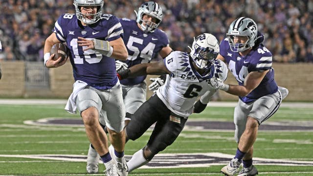 Howard throws 3 TD passes to help Kansas State beat TCU 41-3