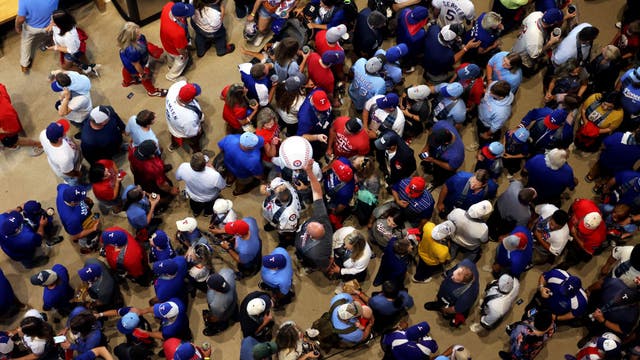 Rangers fans broke a Globe Life Field record on Friday night for Game 1 of the World Series