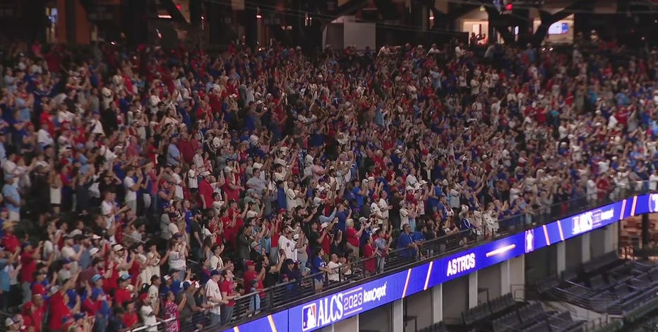 Texas Rangers hosting watch parties at Globe Life Field for Games 3, 4 and 5