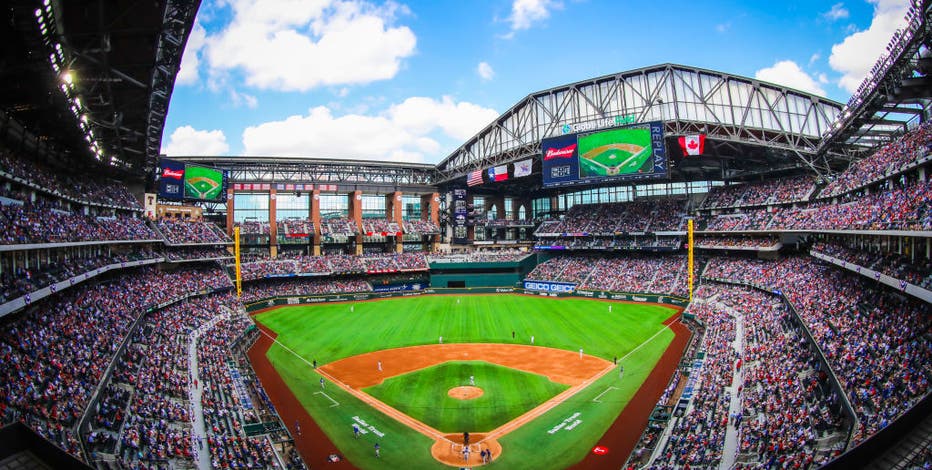 Texas Rangers Fans Pack Globe Life Field For First Home Playoff Game At New Stadium