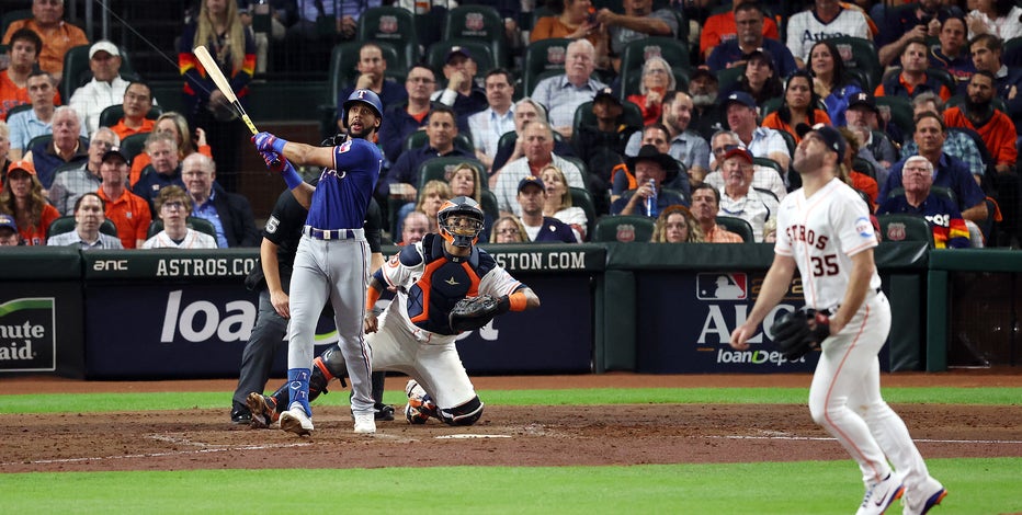 Texas Rangers take Game 1 from Houston Astros behind Montgomery's strong  outing