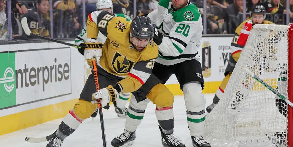 Stars beat Knights 2-1 in a shootout