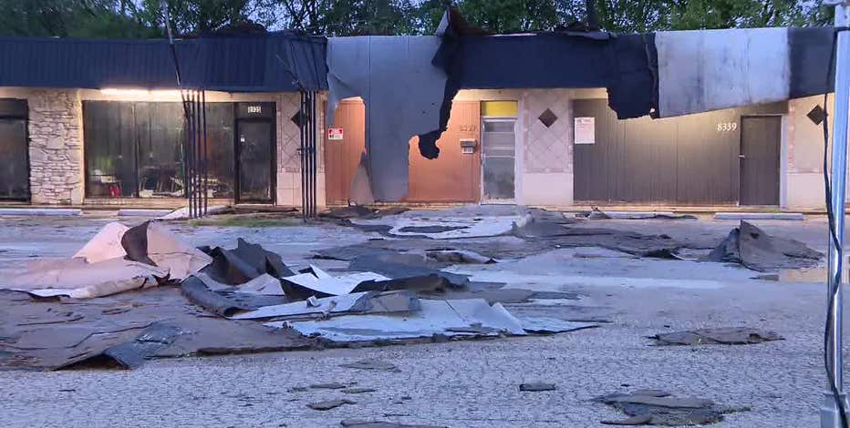 Dallas Weather: Homeowners cleaning up after storms bring flash flooding, hail and strong winds