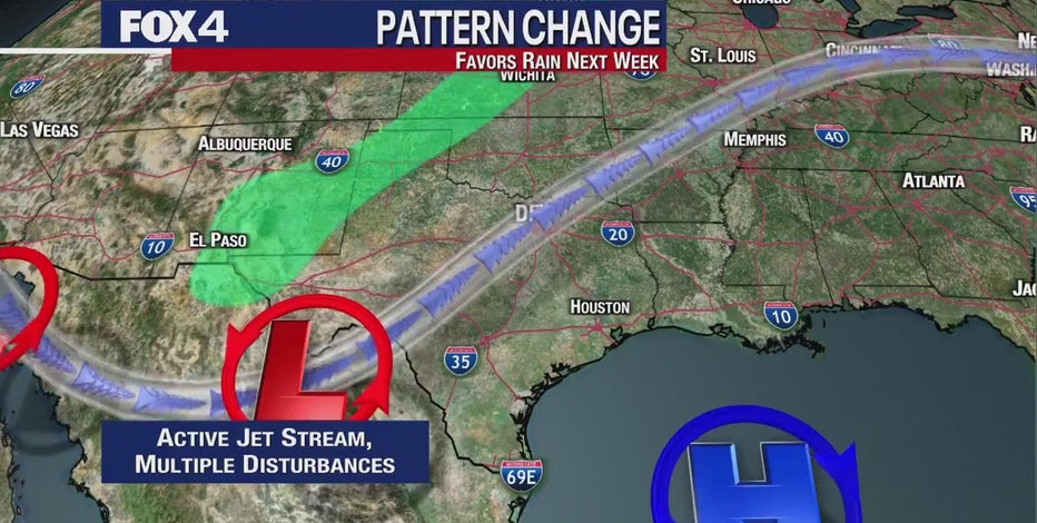 Dallas weather: Chance of rain in the forecast this week