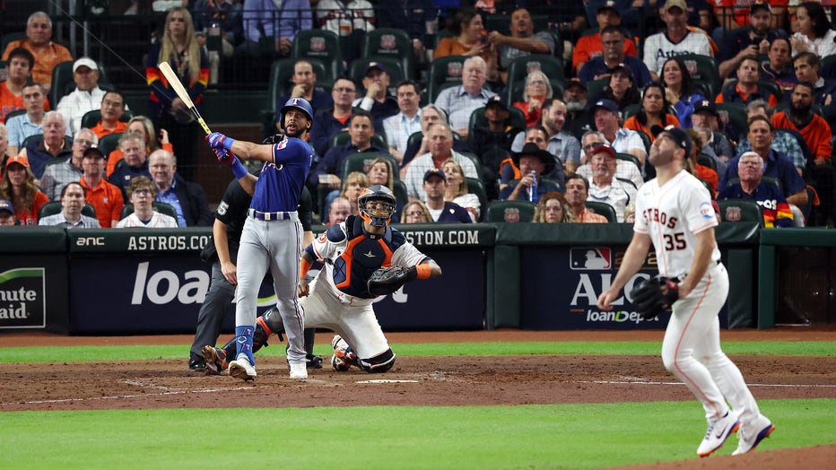 Texas Rangers take Game 1 from Houston Astros behind Montgomery's