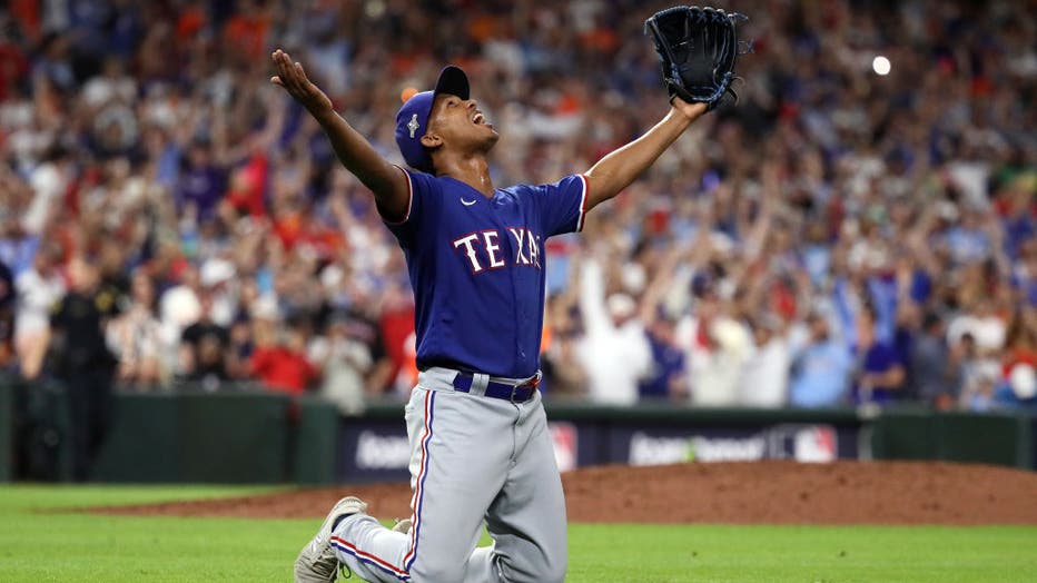 ALCS Game 7 coming up after Houston Astros fall to Texas Rangers, extending  road team's series win streak - ABC13 Houston