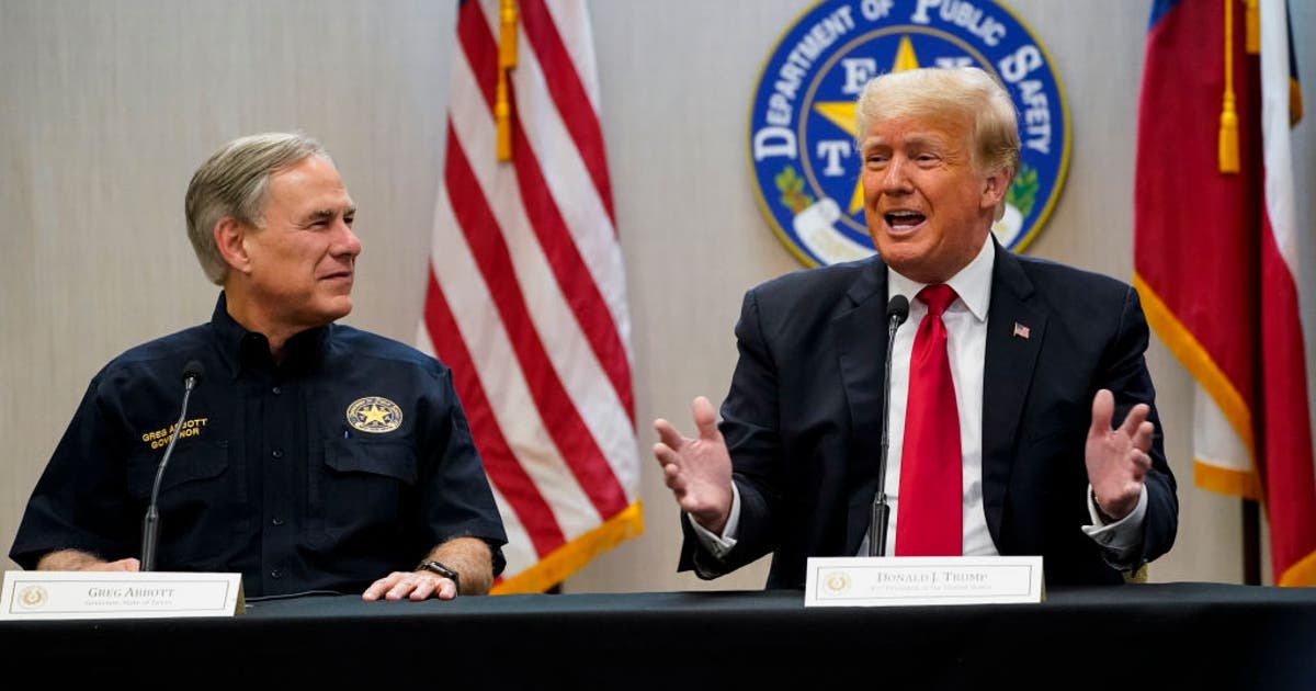 Texas Governor Greg Abbott endorses Donald Trump for president | FOX 4 ...